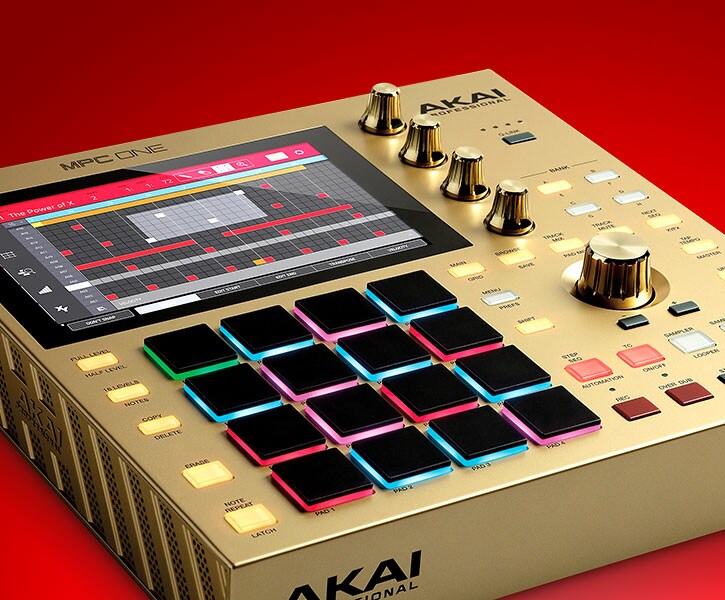 Akai Limited-Edition MPC One Gold