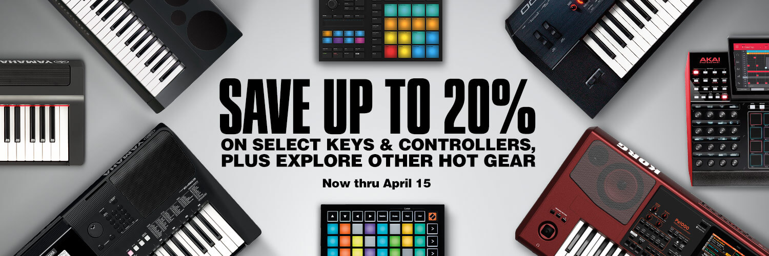 Save up to 20 percent on select keys and controllers, plus explore other hot gear. Now thru April 15.