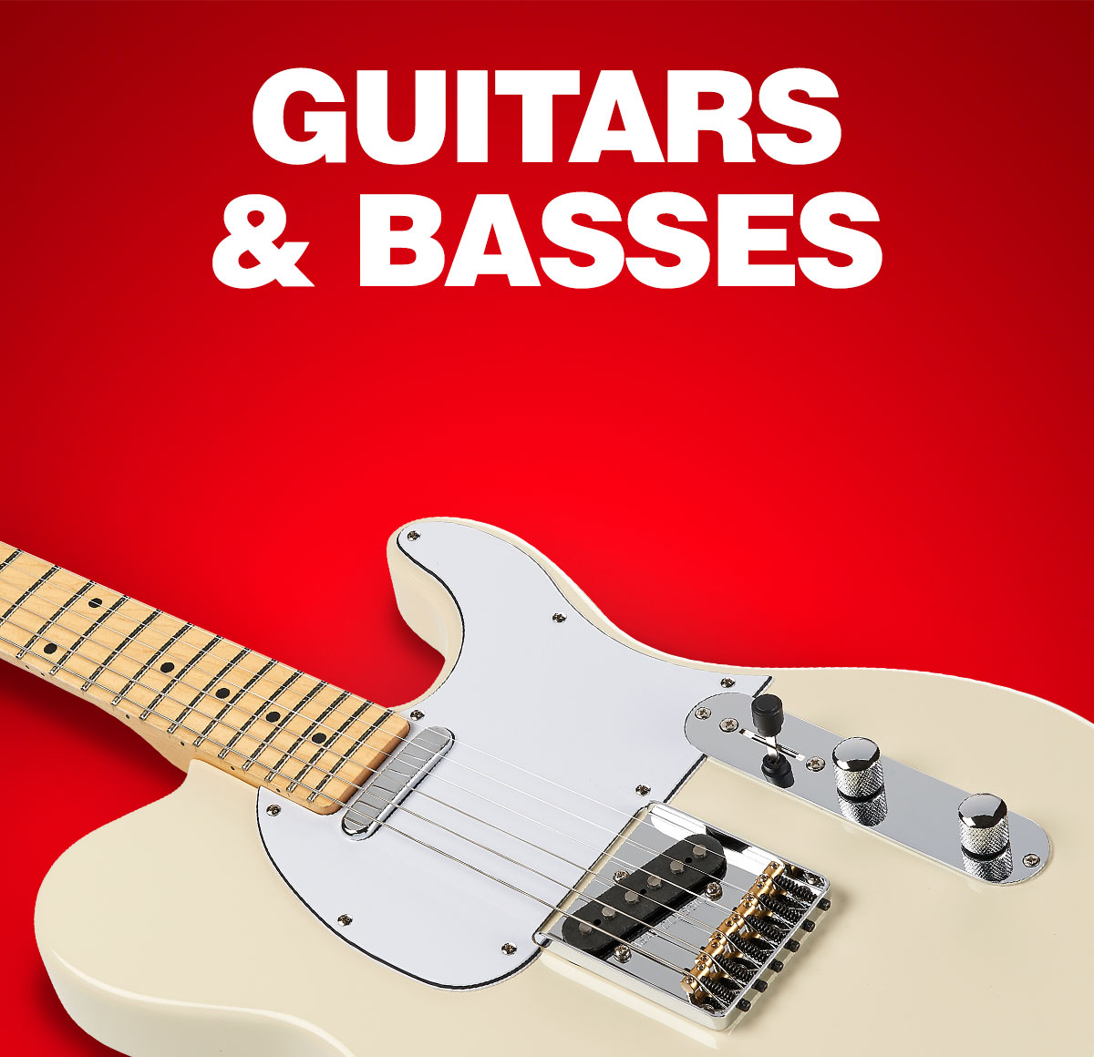 Guitars and basses
