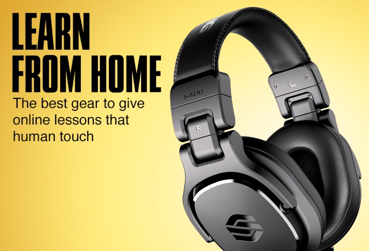 Learn from home. The best gear to give online lessons that human touch.