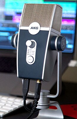 AKG Lyra USB Microphone.