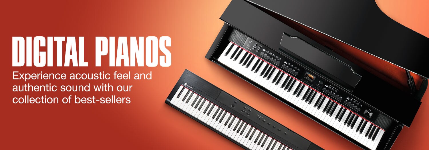 Digital Pianos. Experience acoustic feel and authentic sound with our collection of best-sellers.