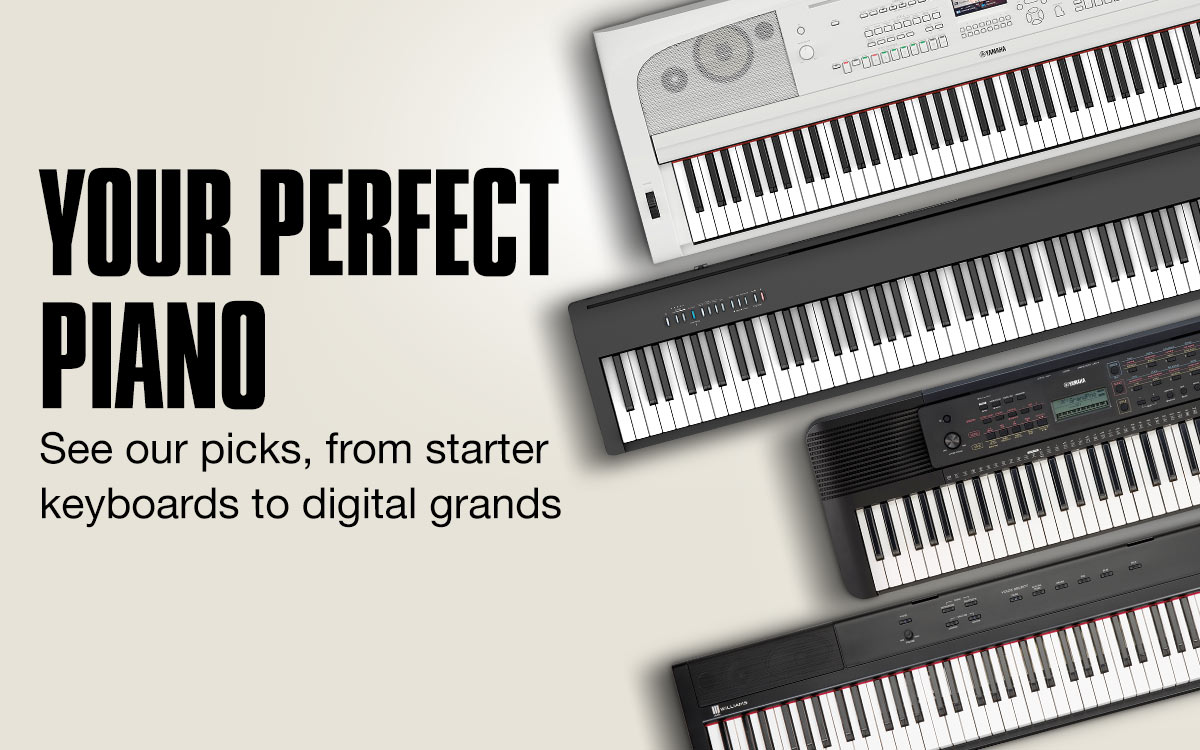 Your perfect piano. See our picks, from starter keyboards to digital grands.