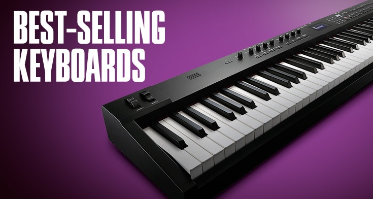 Best selling keyboards.