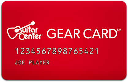 Gear Card Guitar Center
