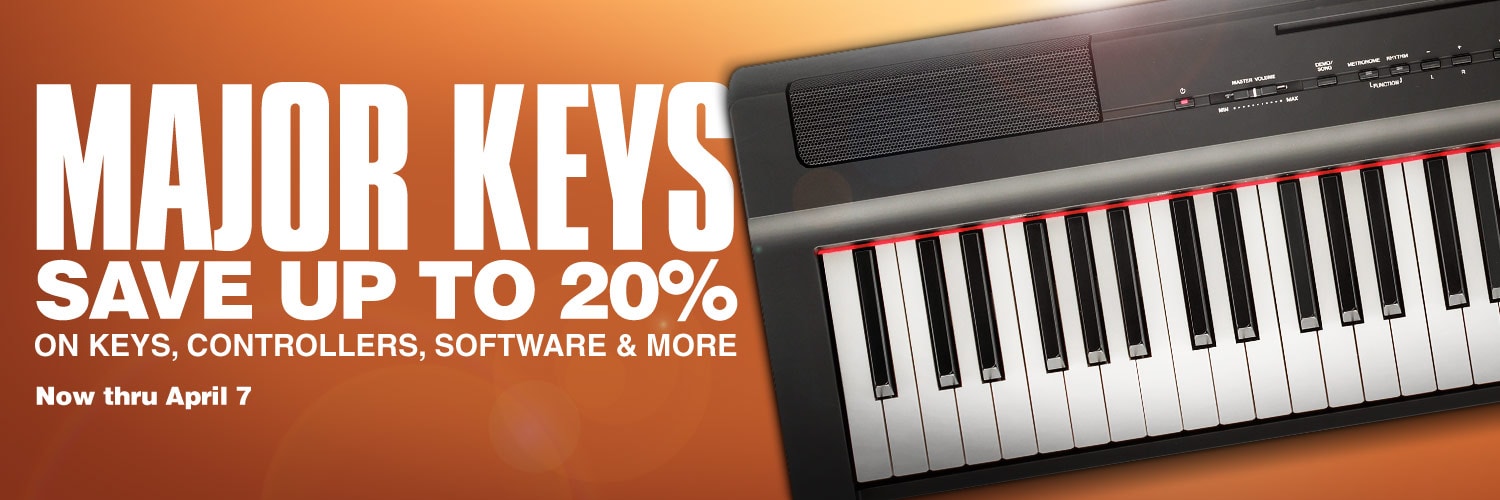 Major Keys Save up to 20 percent on keys, controllers, software and more. Now thru April 7