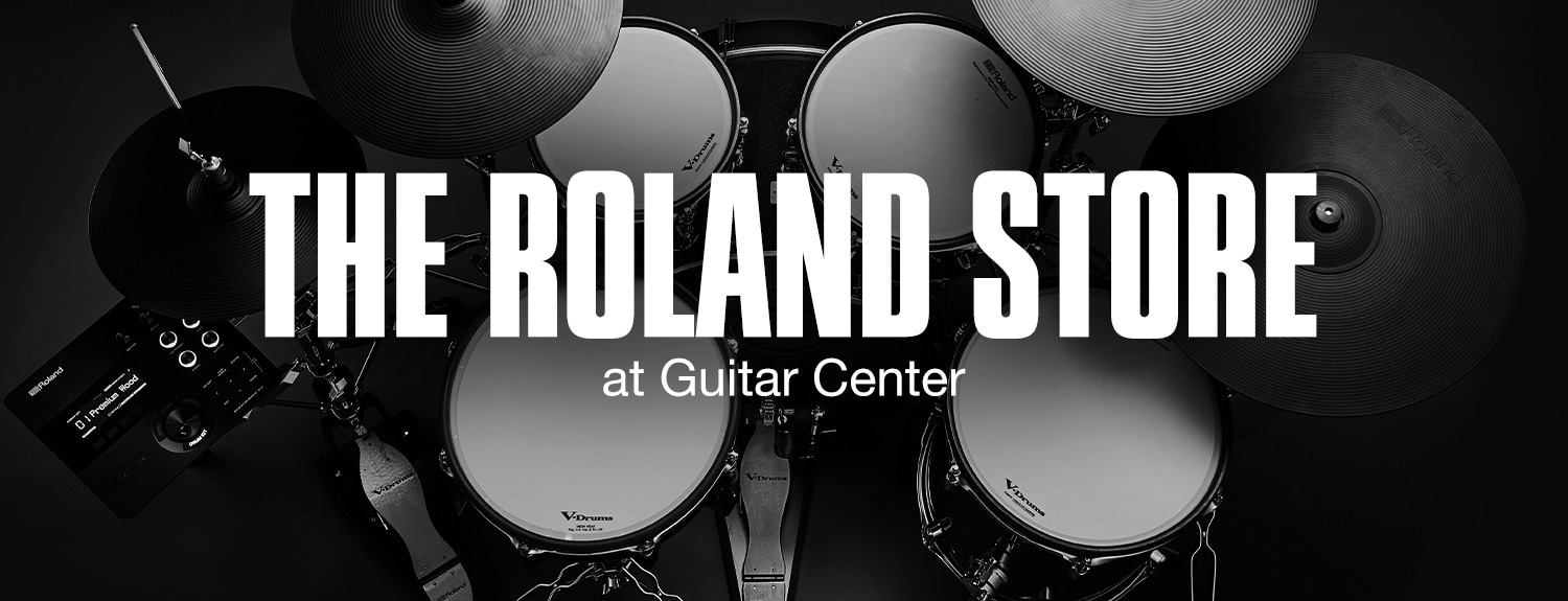 The Roland Store at Guitar Center.