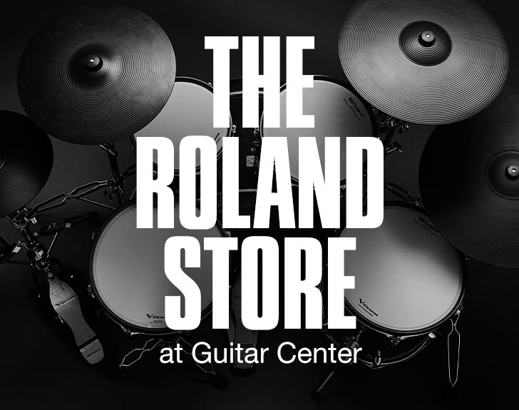 The Roland Store at Guitar Center.