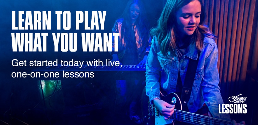 Learn To Play What You Want. Get started today with live, one-on-one lessons.