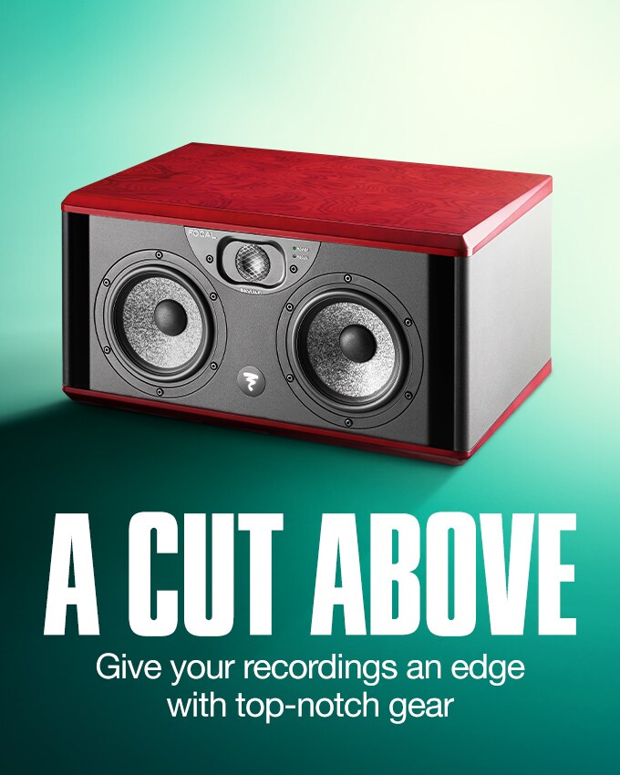 A Cut Above. Give your recordings an edge with top-notch gear.