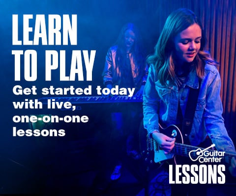 Learn to play. Get started today with live, one-on-one lessons