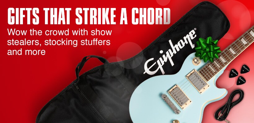 Gifts That Strike a Chord. Wow the crowd with show stealers, stocking stuffers and more.