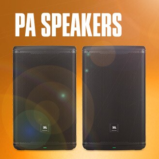 PA Speakers.