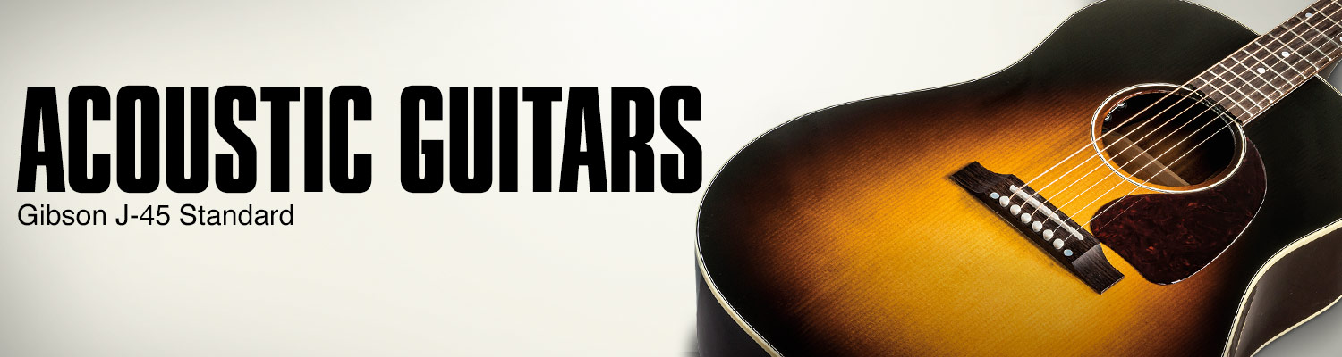 Acoustic Guitars. Gibson J-45 Standard
