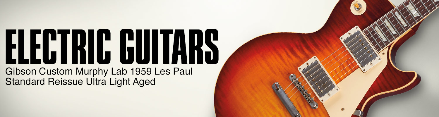 Electric Guitars. Gibson Custom Murphy Lab 1959 Les Paul Standard Reissue Ultra Light Aged.