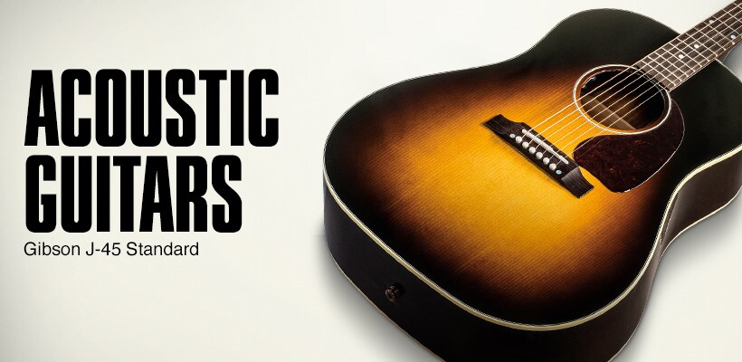Acoustic Guitars. Gibson J-45 Standard