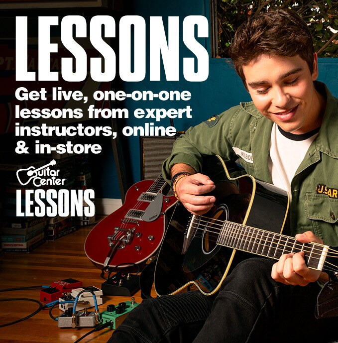 Lessons. Get live, one-on-one lessons from expert instructors, online and in-store