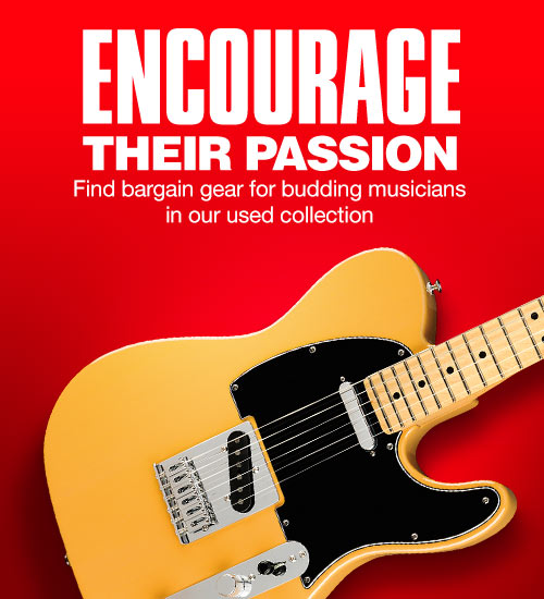 Encourage their passion. Find bargain gear for budding musicians in our used collection.