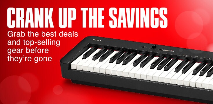 Crank up the savings. Grab the best deals and top selling gear before they're gone