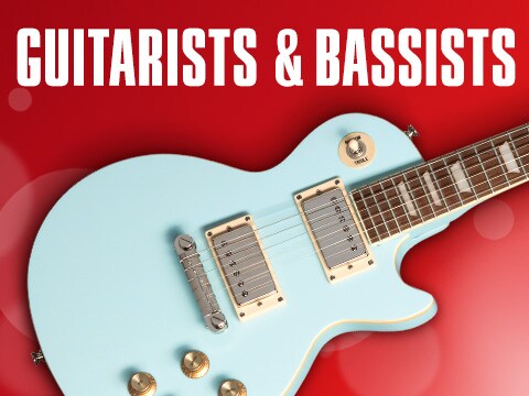 Guitarists and bassists