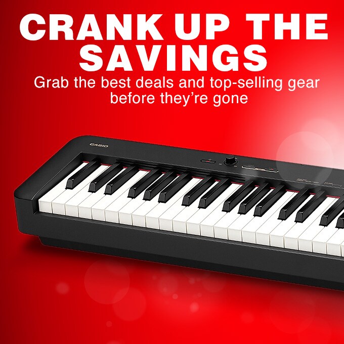 Crank up the savings. Grab the best deals and top selling gear before they're gone