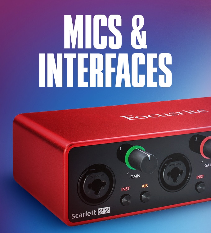 Mics & Interfaces
