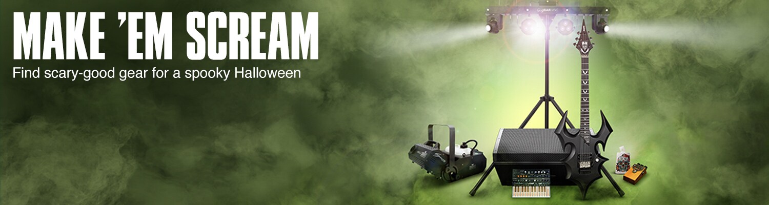 Make 'em scream. Find scary-good gear for a spooky halloween.