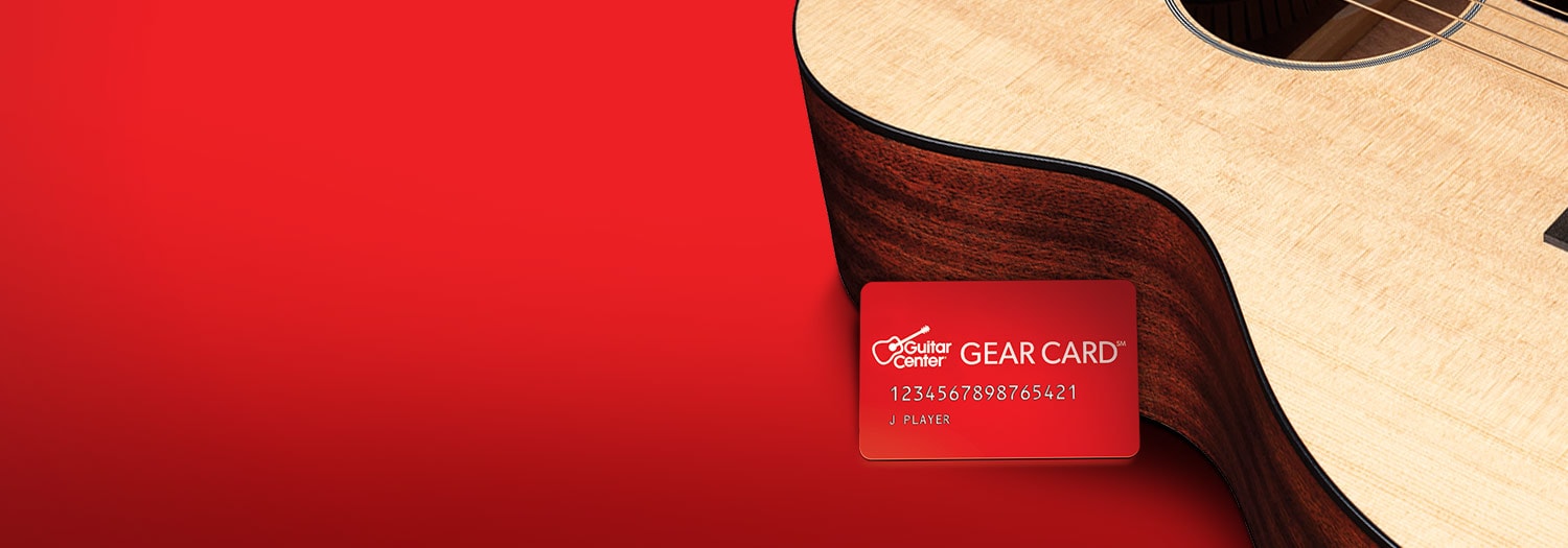 Guitar Center Gear Card Offer