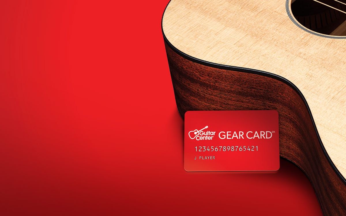 Guitar Center Gear Card Offer