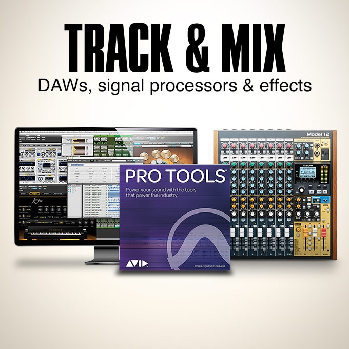 Track and mix. DAWs, signal processors and effects.