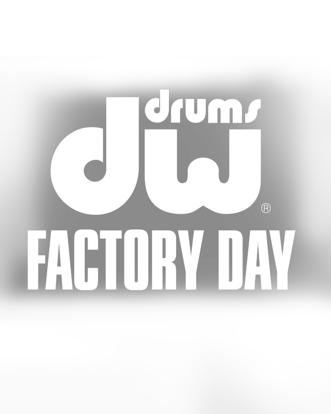DW drums. Factory Days.