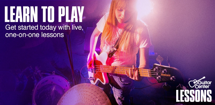 Learn To Play. Get started today with one-on-one lessons.
