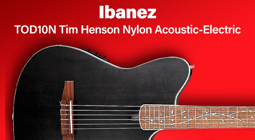 Ibanez. TOD10N Tim Henson Nylon Acoustic-Electric