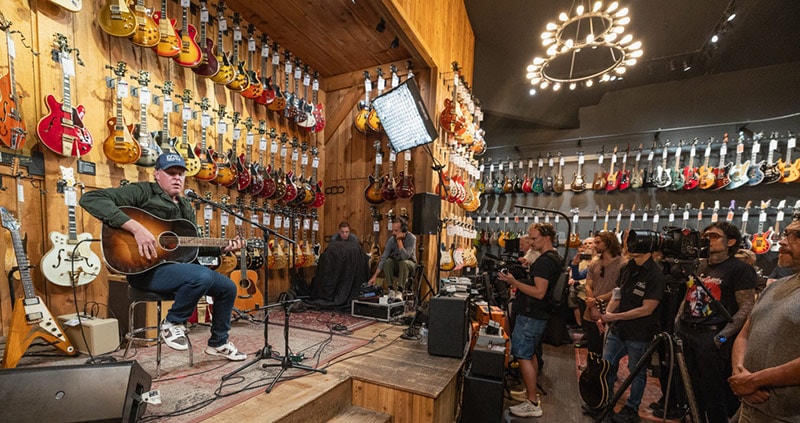 Guitar Center holds VIP vintage guitar event with special guest host, Joe Bonamassa