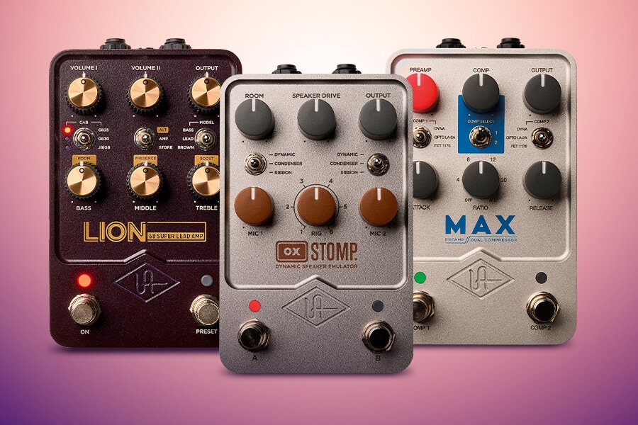 Up to $50 Off Select Universal Audio Pedals Thru July 9