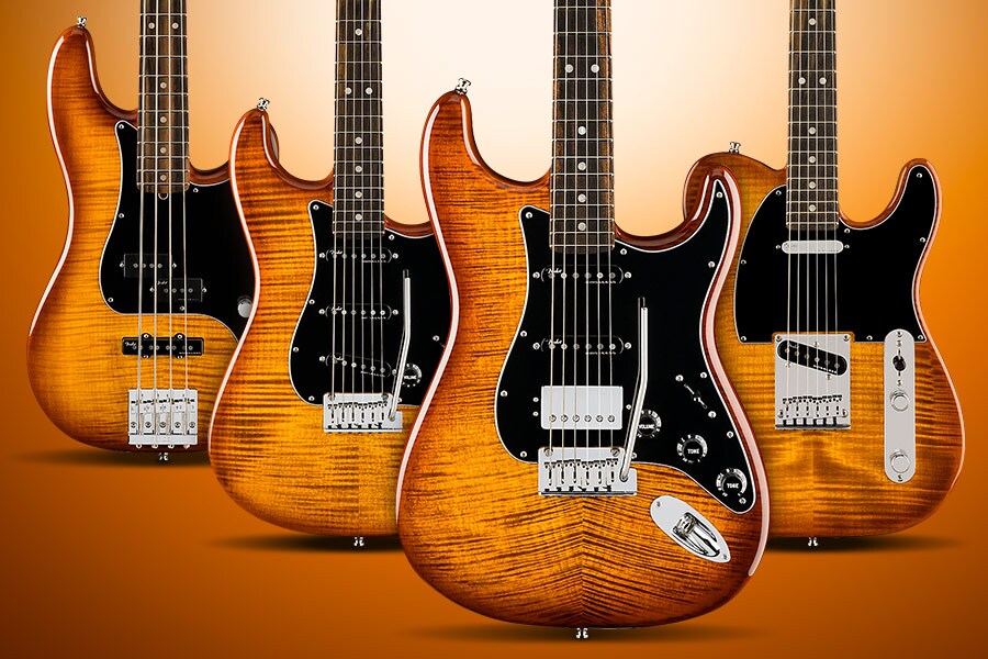 New & Exclusive Fender® Tiger’s Eye Electric
