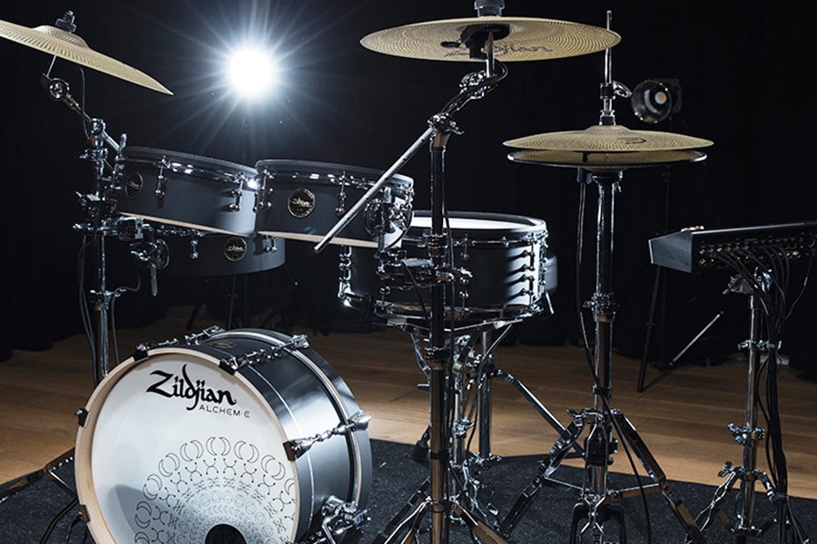 New Zildjian ALCHEM-E Electronic Drums: Authentic Sound and Feel