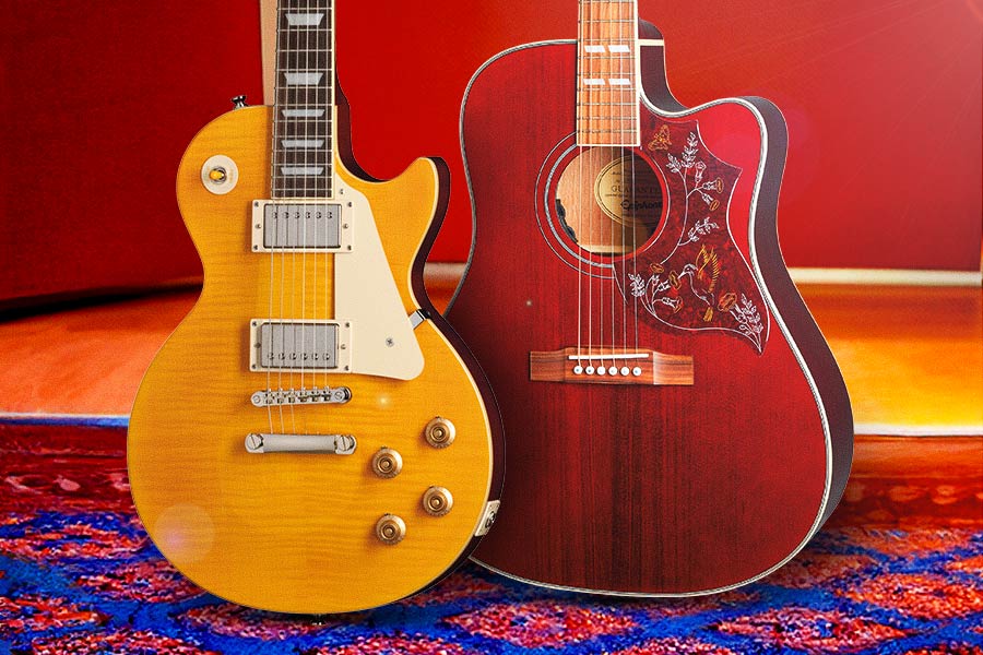 Save Up to 25% on Select Epiphone Guitars Thru Aug. 7