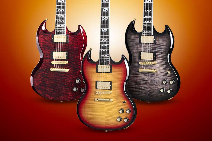Gibson SG Supreme Electrics in Three New Finishes