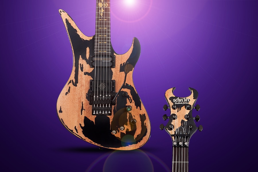 New Signature Schecter Synyster Custom-S From A7X Lead Guitarist