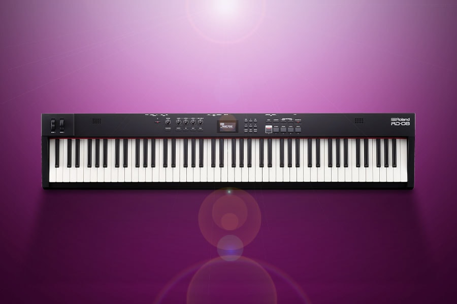 Experience the Authentic Feel of the New Roland RD-08 Stage Piano