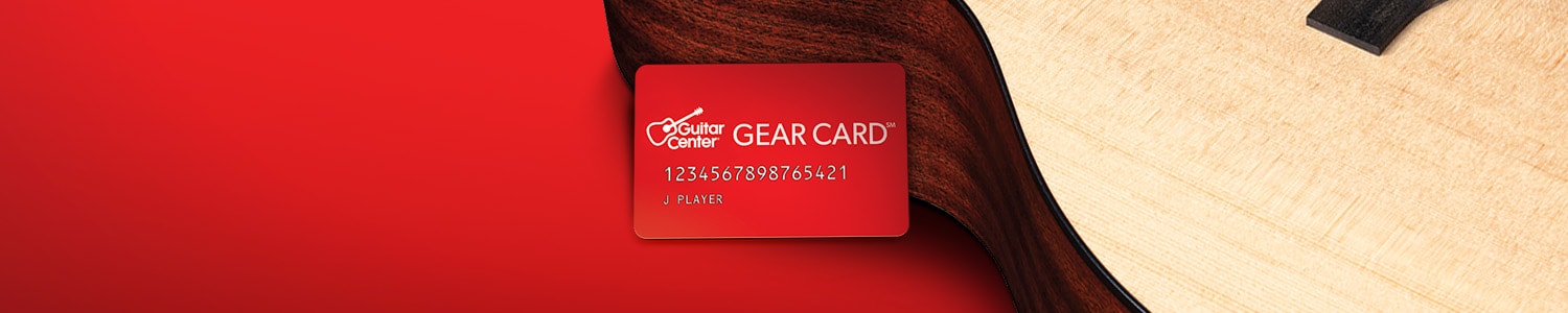 Guitar Center Gear Card Offer