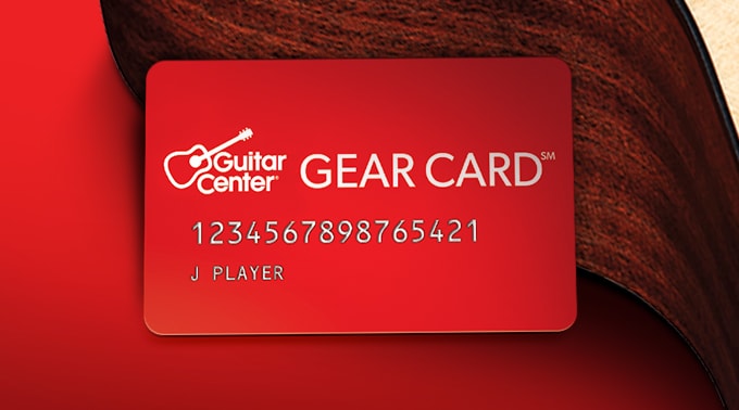 Guitar Center Gear Card Offer