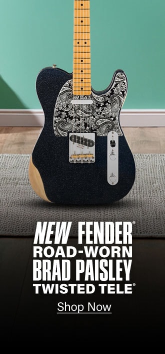 New Fender Road-Worn Brad Paisley Twisted Tele Shop Now img