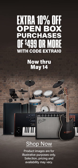 Extra 10 Percent Off Open Box Purchases Of $499 Or More With Code EXTRA10 Now thru May 14 Shop Now Product images are for illustrative purposes only. Selection, pricing and availability may vary. img