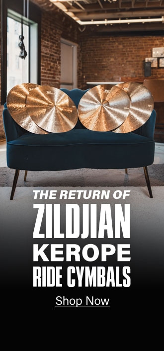 The Return of Zildjian Kerope Ride Cymbals Shop Now img