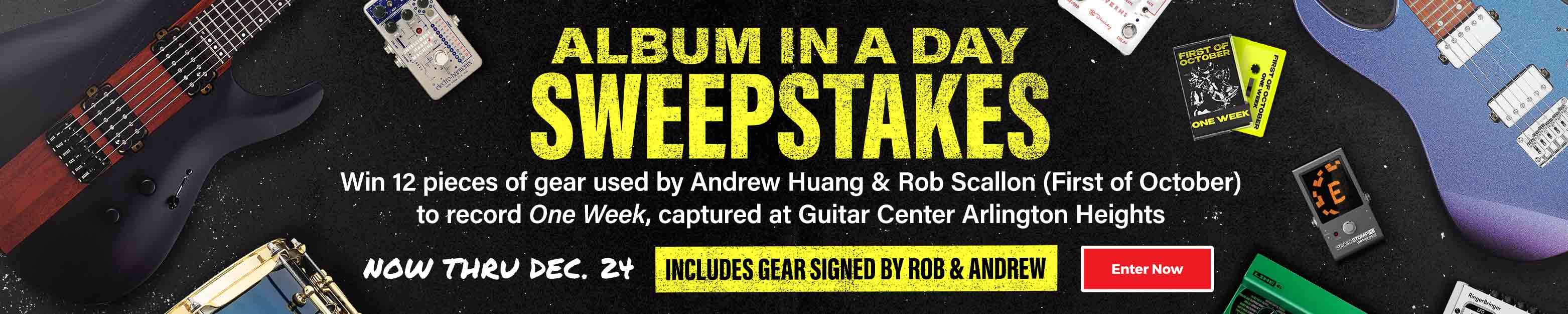 ALBUM IN A DAY SWEEPSTAKES