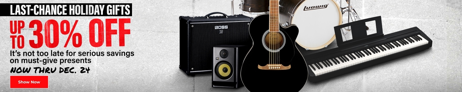 Last chance holiday gifts. Up to 30 percent off. Its not too late for serious savings on must give presents. Now through December 24. Shop Now