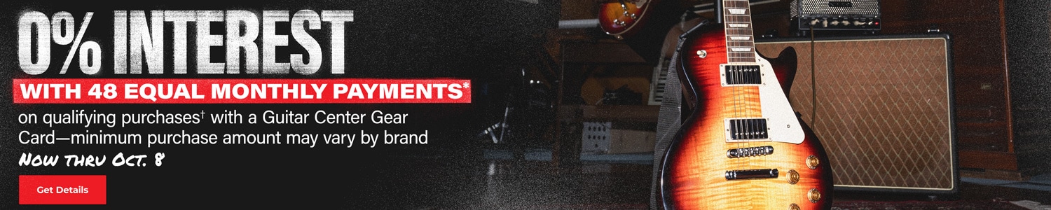 48 month finanicing at Guitar-A-Thon