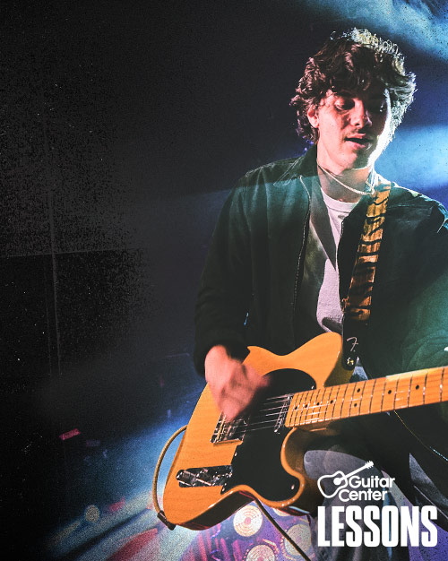 New student day at Guitar Center